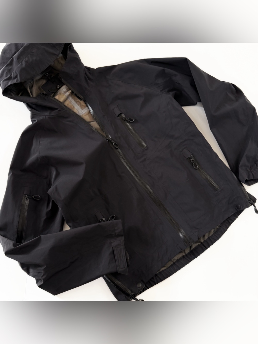 Beyond Clothing Jacket Mens Medium A6 Gore-Tex Rain Tactical Black - Picture 4 of 13